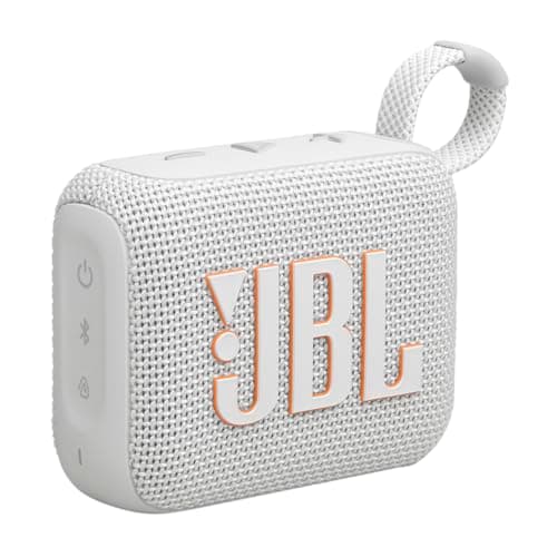 JBL GO 4 Ultra-Portable Bluetooth Speaker with Big JBL Pro Sound and Punchy Bass, PlaytimeBoost, Waterproof Design and 7-Hour Playtime, Grey