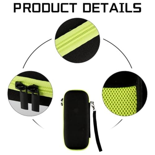 Lotsdonxia Waterproof Shaver Travel Case - Hard Shell Protective Storage Holder Compatible with Multiple Electric Razors and Trimmers, Compact Organiser for Men's Grooming Essentials — view 3
