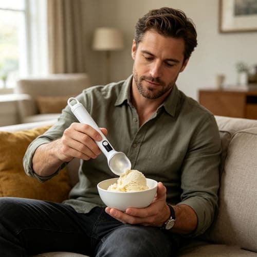 Mekalero Intelligent Warming Utensil with USB C Charging and Adjustable Heat Great for Chilled Yogurt Battery Pack Cream Spoon — view 4