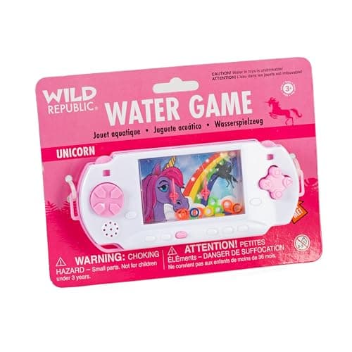 Wild Republic Water Games Unicorn, Sensory Toys, Kids Gifts, Hand Held Toys, Unicorn Party Favors, 6", Pink — view 5
