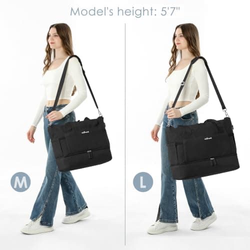 ETRONIK Gym Bag Womens, Travel Bag, Easyjet Cabin Bag 45x36x20 Underseat — view 6