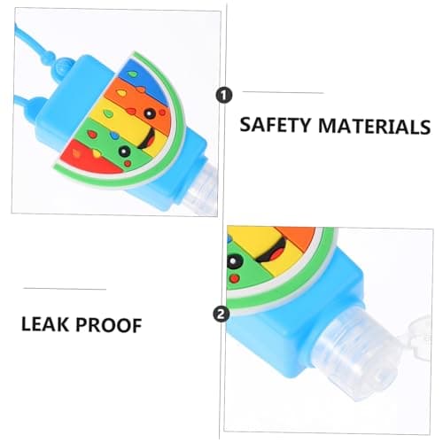 Cartoon Travel Bottles 6Pcs 30ml Plastic Silicone Hook for Boys and Girls — view 3