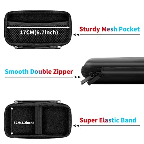 ACOCOBUY Power Bank Case Shockproof Hard EVA Carrying Case for Hard Drive — view 4