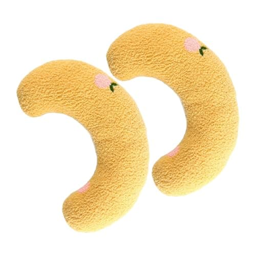 HOMOCONO 2pcs Cat Pillow U Shaped Washable Neck Support Pillow
