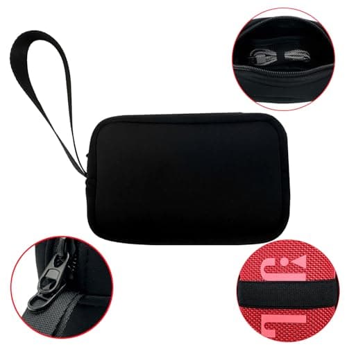KOSTOO Soft Neoprene Travel Carrying Bag Sleeve Case Replacement with Handle Strap for JBL Go 4 Ultra/Go 3 / Go 3 Eco Portable Speaker — view 2