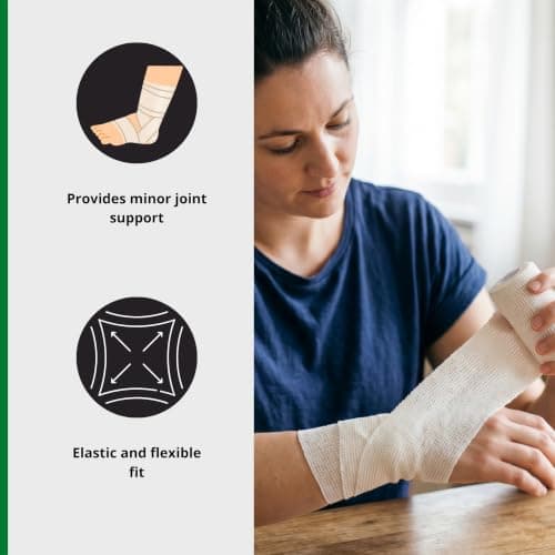 Safety First Aid HypaBand Conforming Bandages, 5cm x 4m, Pack of 6 — view 2