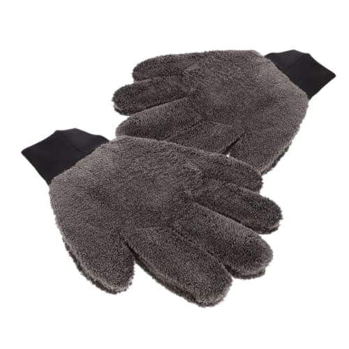 Car Wash Gloves 1 Pair Coral Fleece Cleaning Mitts