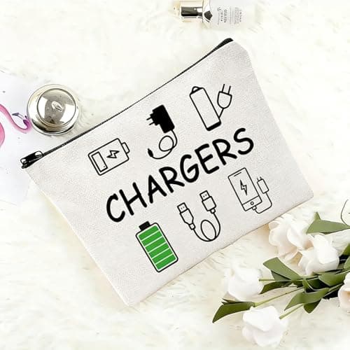 Charger Bag for Travels, Cable Bag Travel Accessories, Travel Organiser Kit — view 5