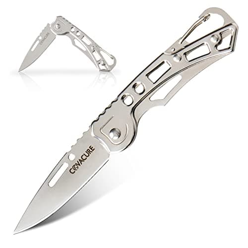 COVACURE 2.4" Blade UK Legal Non-Locking Pocket Knife for Camping & Outdoor