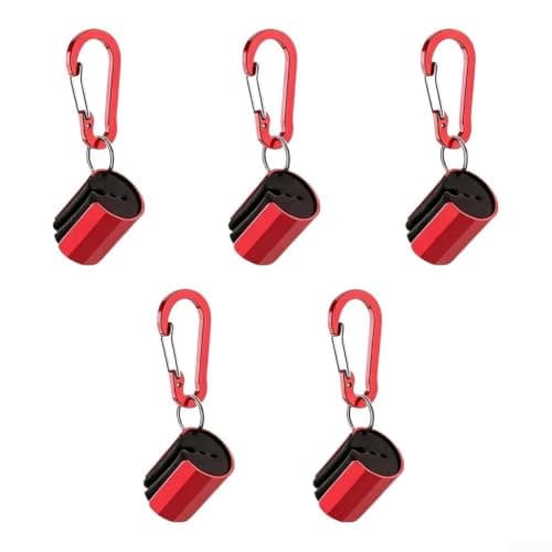 Lightweight Aluminum Rod Rest 13g Portable Design(Red) — view 2