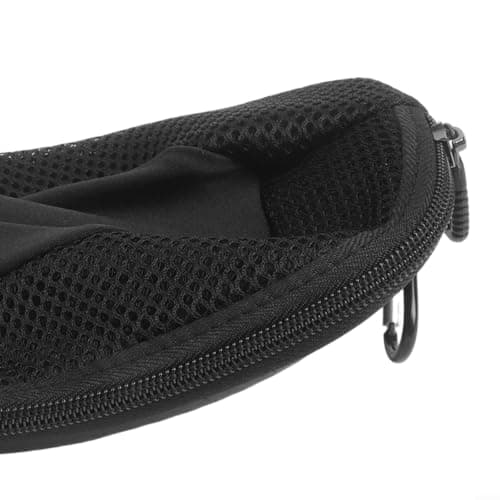 NiuLumea Skiing Glasses Case Hard Shell 22cm Black White(Black) — view 5