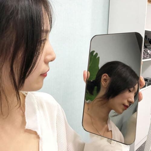FRCOLOR Portable Mini Travel Weight Scale, Electronic Mirror Scale with Usb Charging, Black — view 3