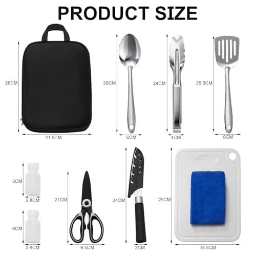 Camping Cooking Set,Camping Utensils Set,Camping Cooking Accessories Set — view 6