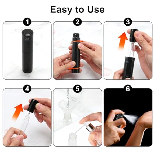 Times Mark 2PCS 10ml Travel Perfume Atomizer, Refillable Mini Perfume — view 4