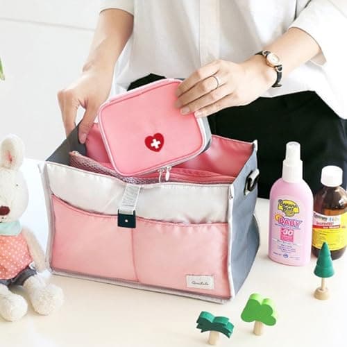 Emergency Medical Kit, 2PCS First Aid Bag Portable Medication Storage Bag — view 6
