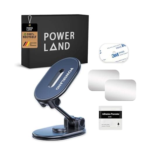 powerland Car Phone Magnet Holder【Foldable Phone Holder Magnetic】
