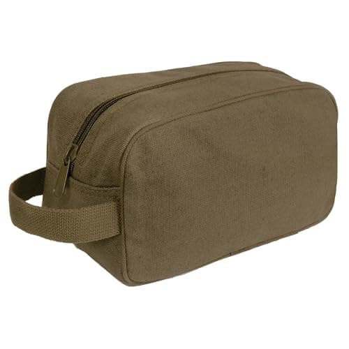 Rothco Canvas Travel Kit, Olive Drab
