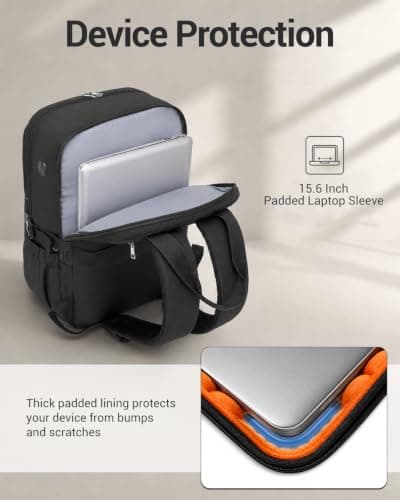 Kono Laptop Backpack Womens School Bags for Girls Lightweight Rucksack — view 3