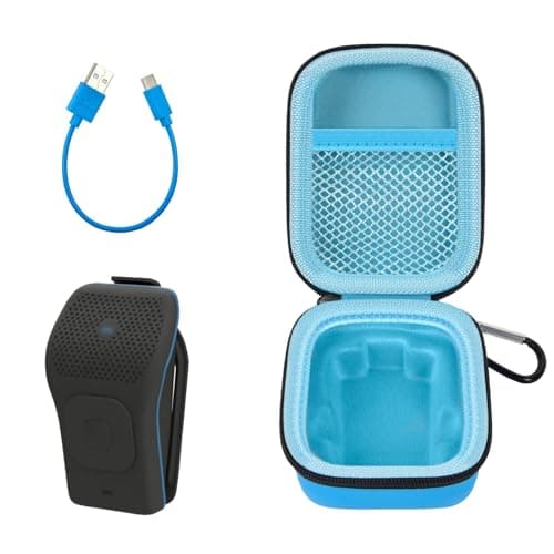 ANKHOH Carrying Travel Case for Noxgear 39g Wearable Bluetooth Clip Speaker — view 2