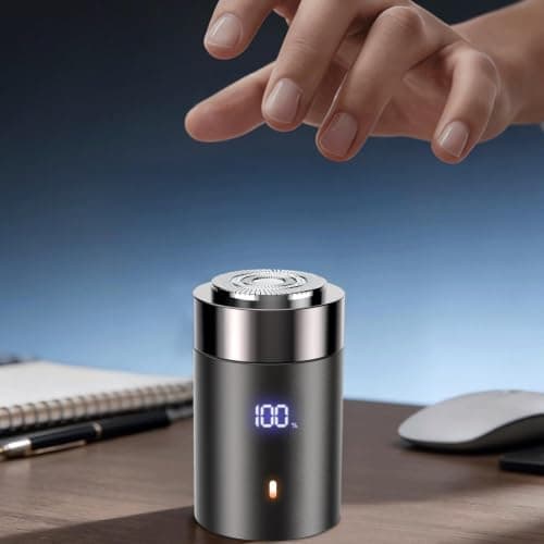 Pocket Shaver Digital Display Mens Electric Grooming Trimmer — view 3