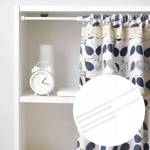 RV Refrigerator Bars 40-70cm PVC Metal Secure Holder(white 40-70CM) — view 5