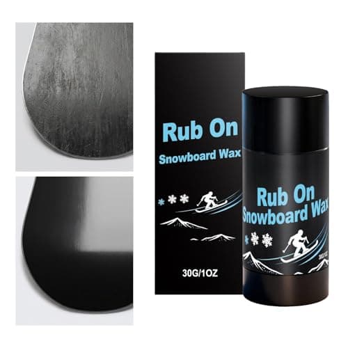 Wax for Snowboard 30g Portable Waxing Accessories with Cork Applicator