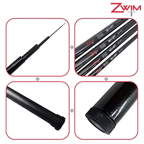ZWIM - Fishing WHIP/POLE Range Telescopic Blank - Excellent Introduction to Freshwater River Fishing (6m / 6 sections) [12W-006] — view 2