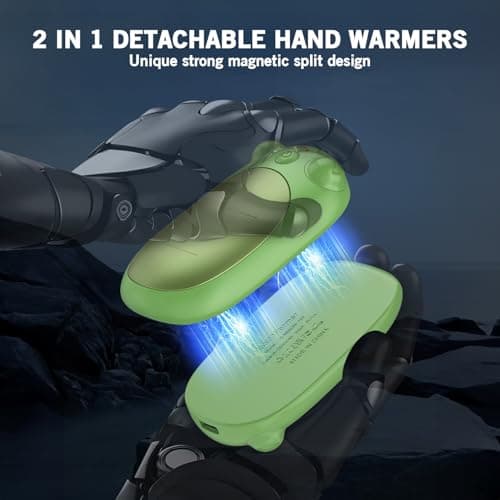 Hand Warmers Rechargeable, 2 Pack Reusable Electric Portable Pocket Warmer 3 Heating Modes for Reno Patients, Women Men — view 4