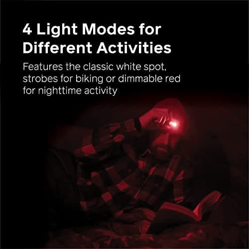 BioLite HPB0311 Ultra Lightweight & Bright Headlamp 325 Lumens USB Rechargable - Ocean Teal — view 4