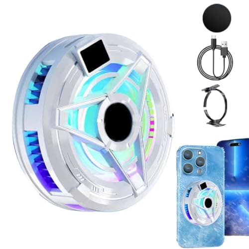Magnetic Cooler for Phone Cellphone Cooling with RGB Light — view 6