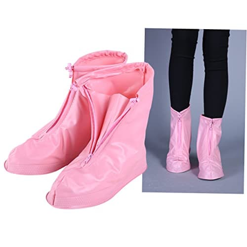 CALLARON Rainproof Shoe Covers Reusable Non-slip for Boys and Girls Outdoor Travel Overshoes Shoe Protector for Boy Girl — view 2