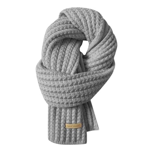 Scarf For Women Uk Womens Scarf Ladies Scarves travel accessory Cozy Thick Wool Knitted Shawl – Couples Matching Winter For Date Night & Holiday Gifting