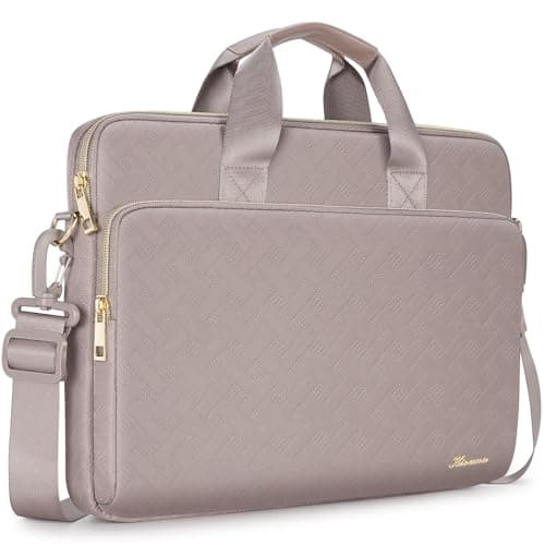 KIZUNA Laptop Sleeve Case 15.6 Inch Shoulder Bag Computer Handbag for MacBook Air 15 M2/MacBook Pro M1 M2 Max/16 Lenovo Legion Slim 5i Gen 8/16" IdeaPad Slim 5/Gaming 3i/HP Envy x360 15,Khaki