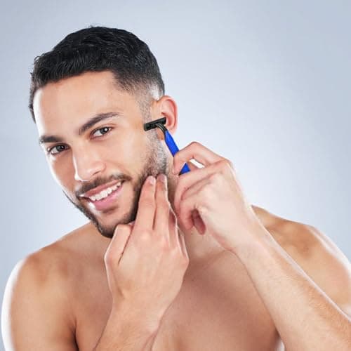 Disposable Shaving Razor Set, Individually Wrapped Manual Twin Blade Razors in Bulk Smooth Shaving Razors with Mini Shaving Cream Toiletries for Hotel Charity Camping Travel Homeless 30ml (30 Pack) — view 5