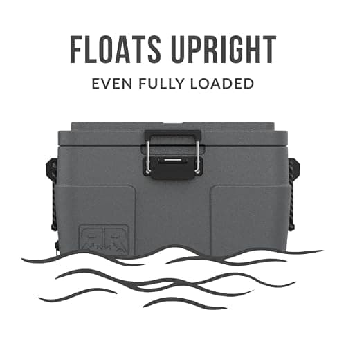 Rugged Road V2 Floating Cooler with 7 Day Ice Retention, Ultralight Design (Gunmetal Gray, 65 Can) — view 3