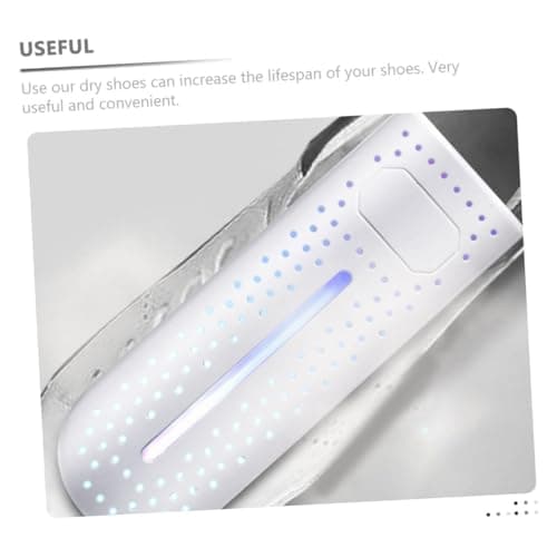 CTIRCHIU Electric Shoe Dryer with Deodorizer and Timer Lightweight Abs Material Quick Dry Shoes for Travel and Hotel Use Portable White Boot Warmer with USB Powered Light — view 2
