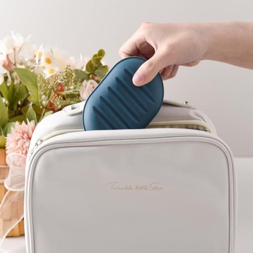 2PCS Travel Soap Case Soap Dish with Lid for Shower Bathroom School Gym — view 6