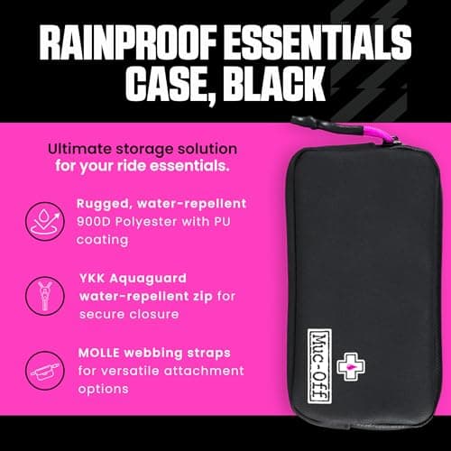 Muc-Off Rainproof Essentials Case, Black — view 2