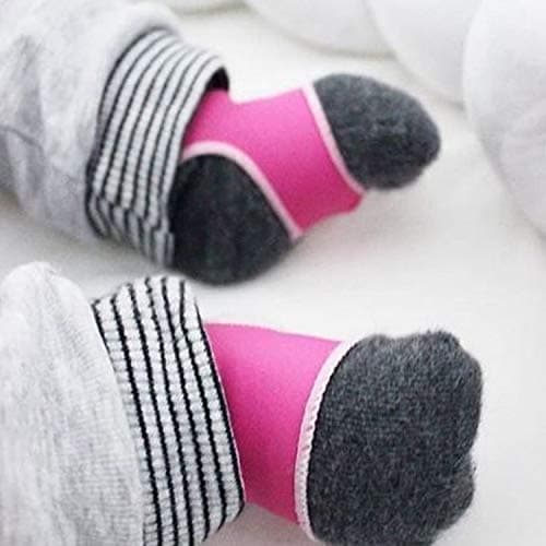 Sock Ons - Baby Sock Holders - 6-12 Months - 2 Pack - Amazing Value Pack - Keep Baby — view 4