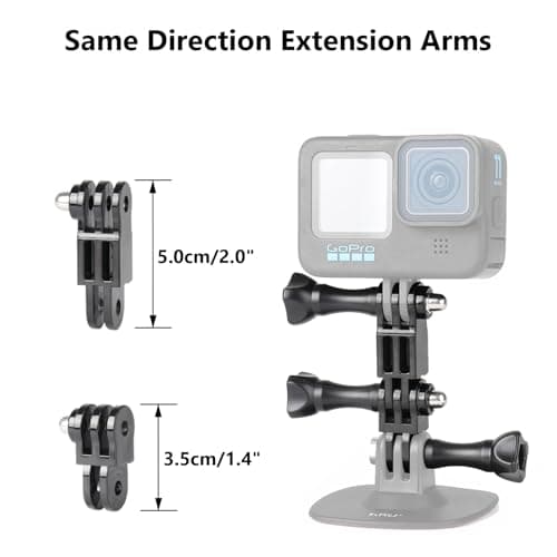 HSU Grab Bag Basic Camera Accessories Mount Kit for GoPro Action Cameras — view 6