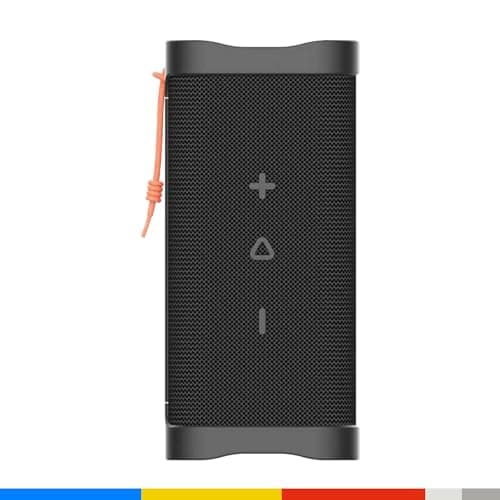 Skullcandy Terrain XL Wireless Bluetooth Portable Speaker, IPX7 Waterproof, 18 Hour Battery, True Wireless Stereo with Built-In Carry Strap for Travel and Outdoor Use - Black — view 3