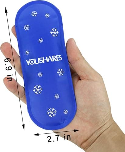 Insulin Ice Packs for Diabetic Travel Packs - Nylon Insulin Gel Packs for Insulin Cooler Travel Case, Reusable Ice Packs for Insulin Case by YOUSHARES (4 Packs) — view 3