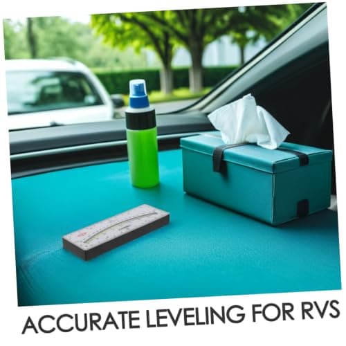 Zerodeko Rv and Accurate Leveling with Adhesive Attachment Level Gauge Plastic Inclinometer for Trailer and Truck Outdoor Adventure Travel Measuring Tool — view 3