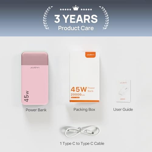 JUOVI Power Bank 45W 20000mAh Portable Charger — view 6