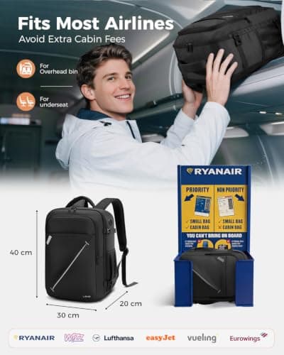 Lekespring for Ryanair Cabin Bags 40x30x20 — view 2