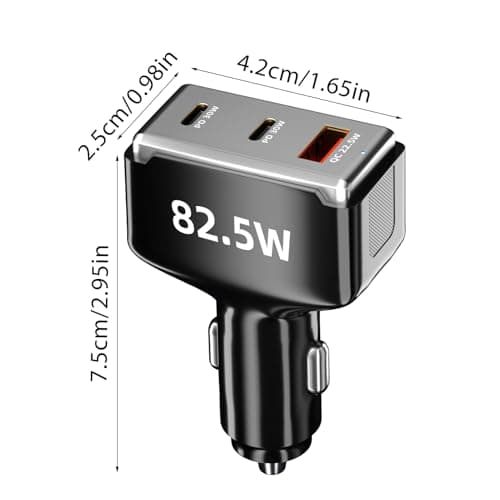 Car Charger 82.5W Multi-Port USB C — view 5
