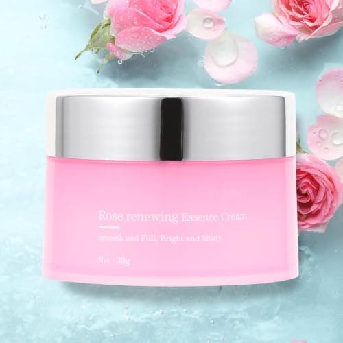 Rose Rejuvenating Face Cream Pink Cream for Fine Lines — view 5