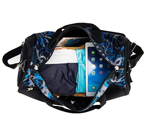Gym Bag with Shoes Compartment and Wet Pocket, Duffle Bag for Sports Travel — view 3