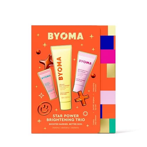 BYOMA Star Power Brightening Trio Skincare Set (5ml, 60ml, 15ml)