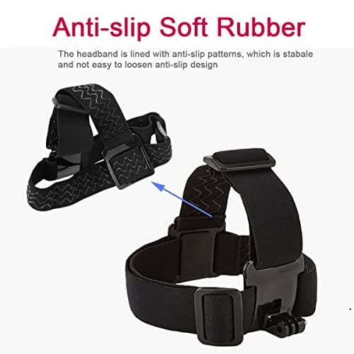 Adjustable Phone Chest Mount & Head Strap Kit,Quick-Release Harness for POV — view 4